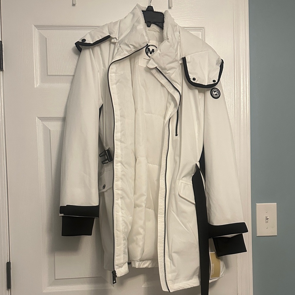 MICHAEL Michael Kors White and Black Jacket